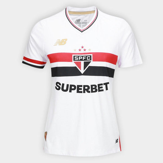 Camisa Feminina New Balance São Paulo 2025/26 I