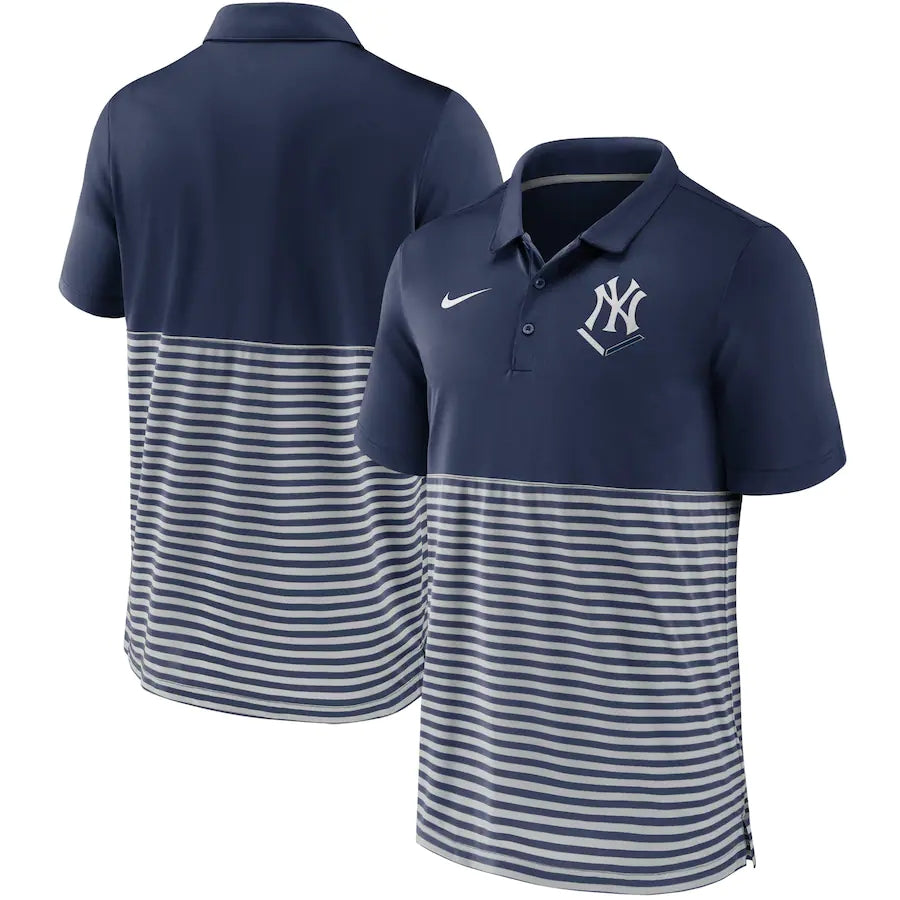 Camisa Polo Nike New York Yankees - Azul/Cinza